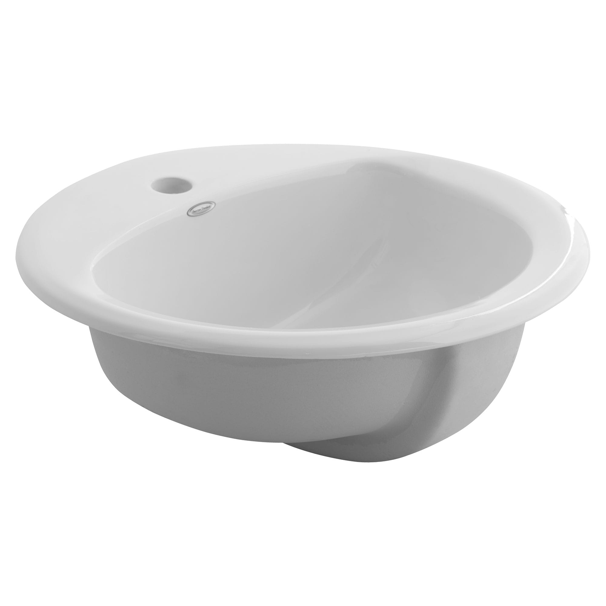 Rondalyn Countertop Sink with Center Hole Only WHITE